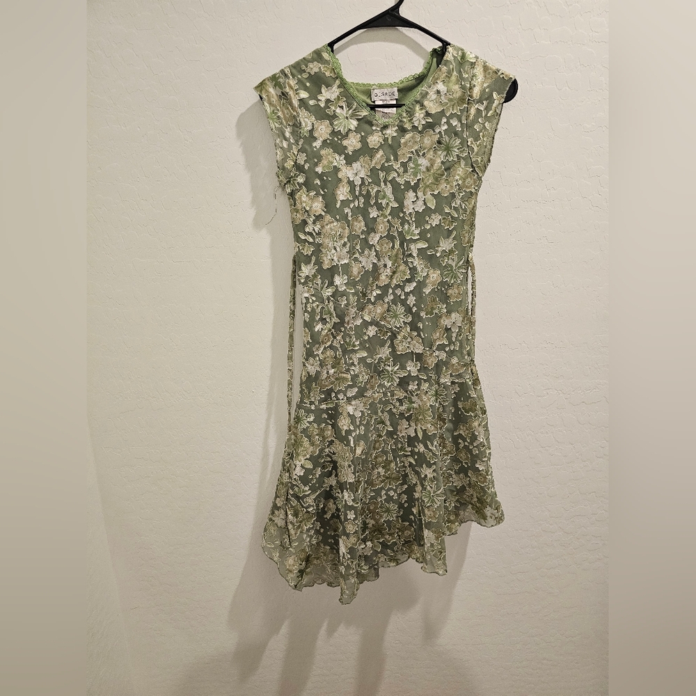 Green dress